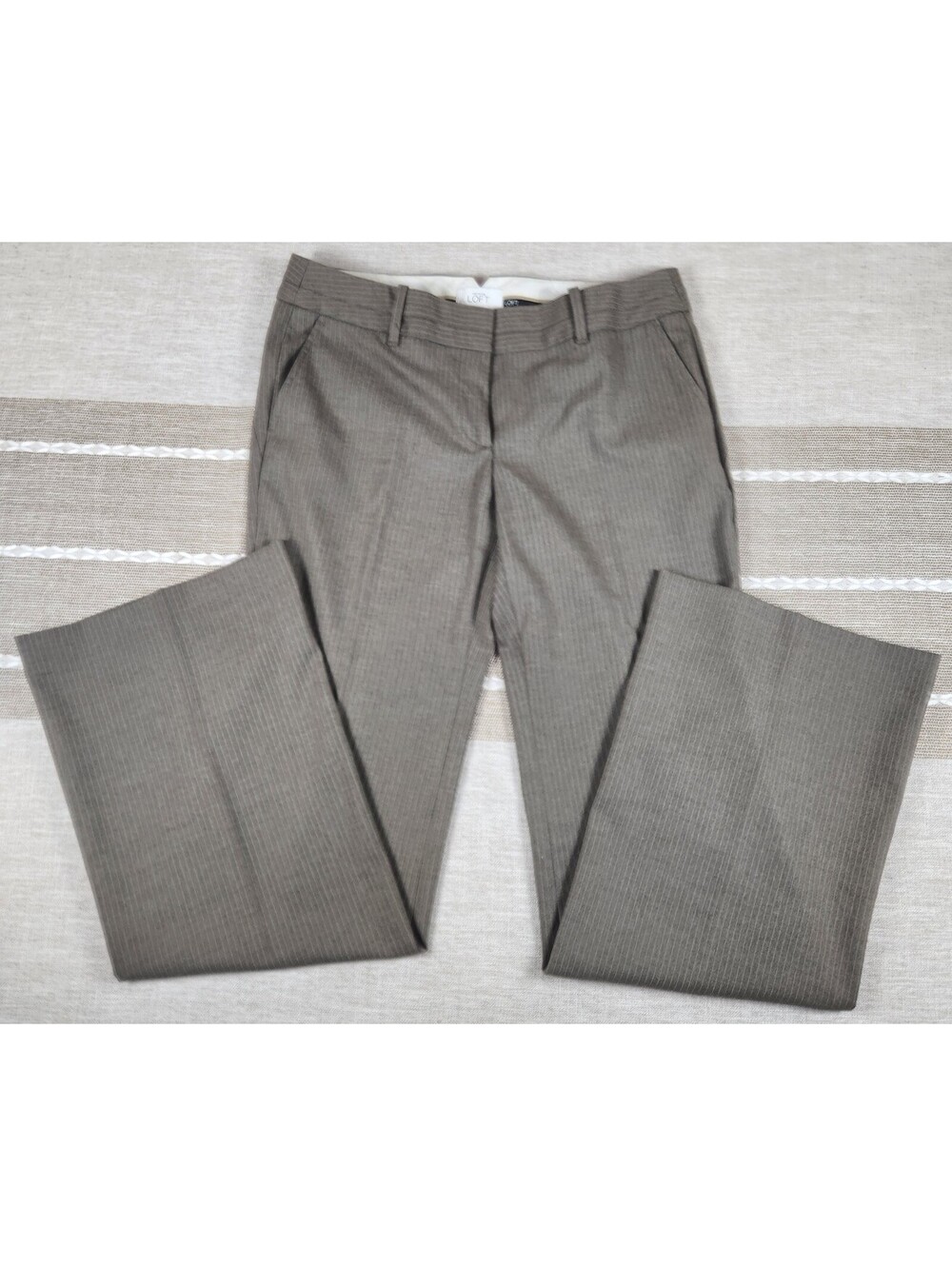 Ann Taylor Loft Women's Marisa Straight Leg Dress Pants Business Career Size 6